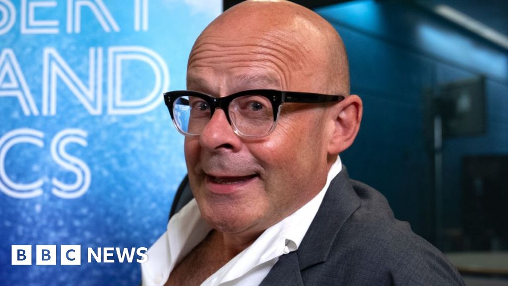 Harry Hill says his stepfather’s death made him switch careers from medicine to comedy