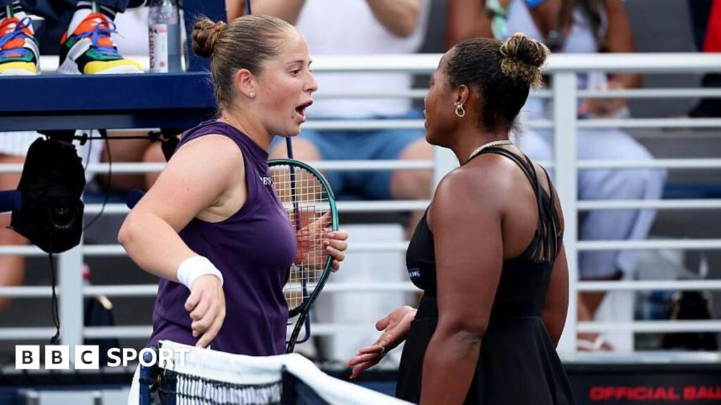 US Open: Jelena Ostapenko apologises for telling Taylor Townsend she has ‘no education’
