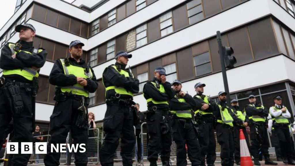 Arrests after migrant hotel protests in England