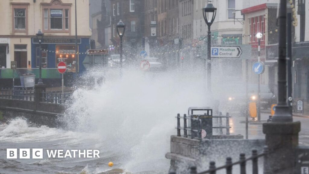 UK weather: Met Office names Storm Floris as rain and strong winds forecast