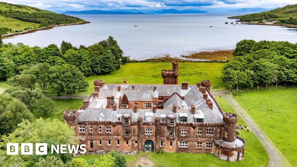 Isle of Rum’s Kinloch Castle on sale for offers over £750,000