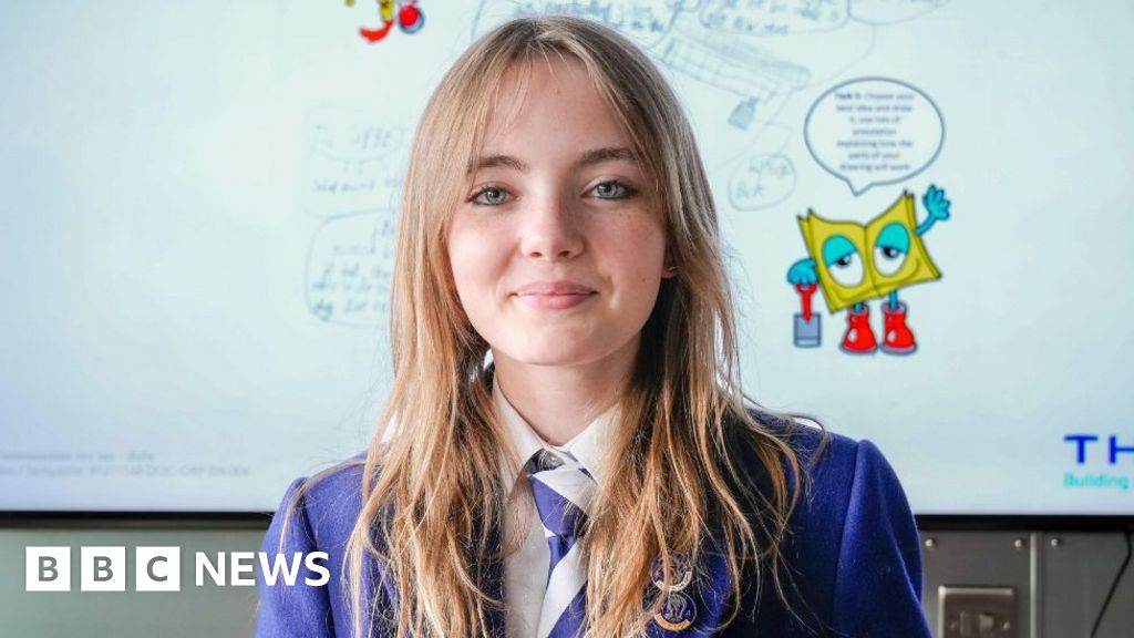 Pupil who invented device to help homeless named ‘girl of the year’