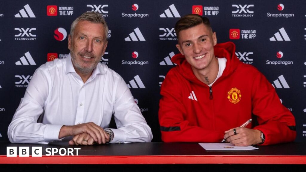 Benjamin Sesko: Manchester United sign striker in five-year deal worth £73.7m