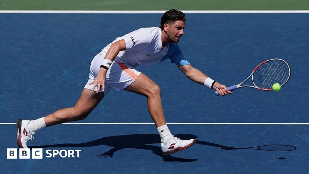US Open: Britain’s Cameron Norrie through after Sebastian Korda retirement