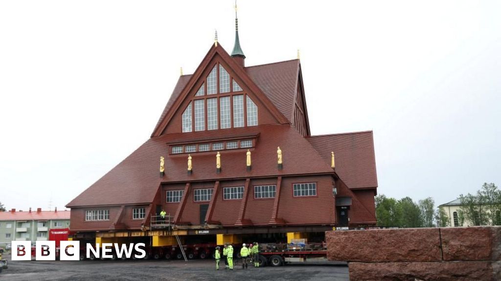 Entire church to be transported across Swedish city of Kiruna