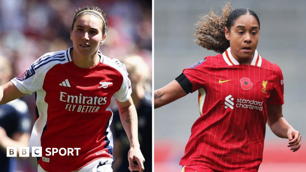 PFA Awards 2025: Mariona Caldentey and Olivia Smith win PFA player of the year awards