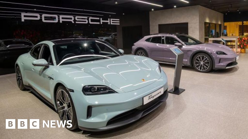 Porsche shares plunge after announcing EV rollout delay Porsche shares plunge after announcing EV rollout delay