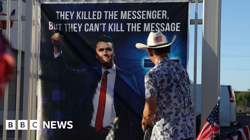 Tight security as US right gathers for Charlie Kirk memorial Tight security as US right gathers for Charlie Kirk memorial