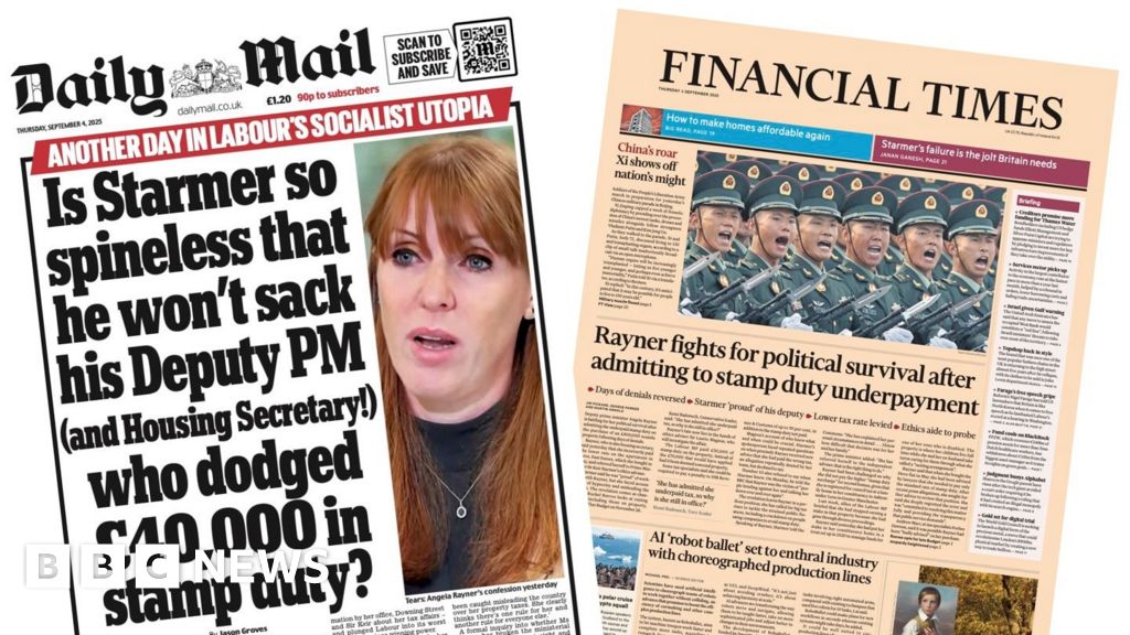 Rayner ‘clings on’ as she ‘fights for political survival’