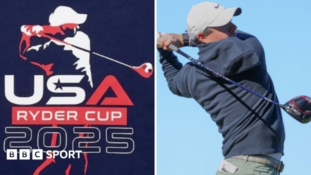 Rory McIlroy: Europe Ryder Cup star says golfer on USA T-shirt looks like him
