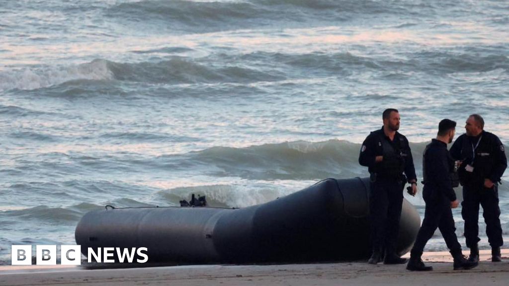 Three people, including two children, trying to cross Channel