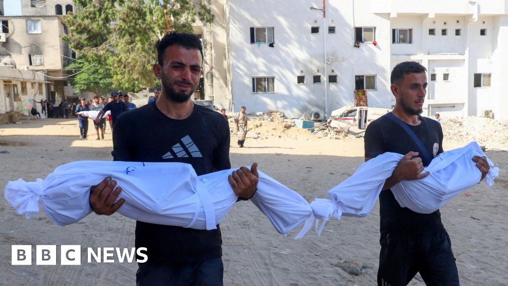 Gaza City medics overwhelmed by casualties from Israeli strikes