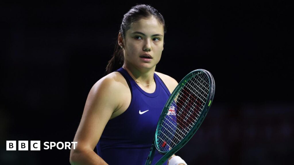 Emma Raducanu: British number one withdraws from Billie Jean King Cup