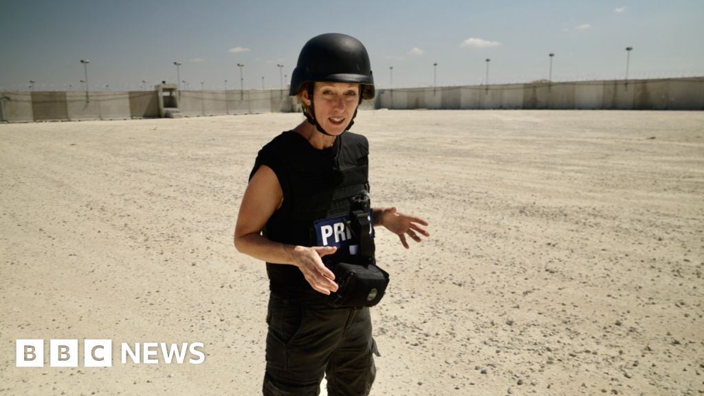 Defiance in Gaza City as Israel shows BBC aid sites planned for evacuees