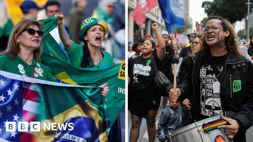 How the former president’s coup trial has divided Brazil
