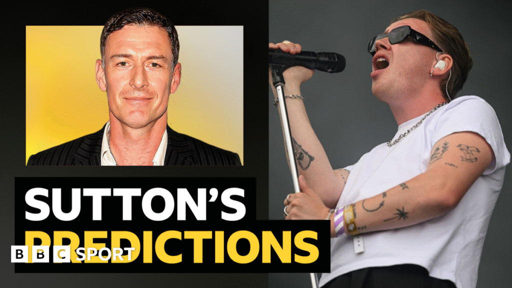 Premier League predictions: Chris Sutton v Only The Poets frontman Tommy Longhurst