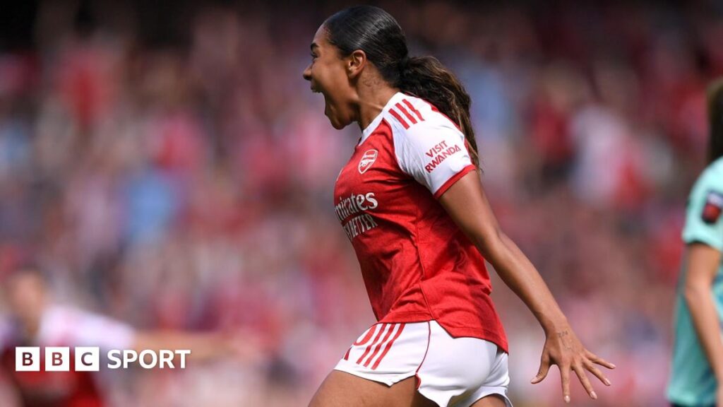 Olivia Smith: Arsenal forward has a WSL debut to remember in Gunners’ 4-1 win against London City Lionesses