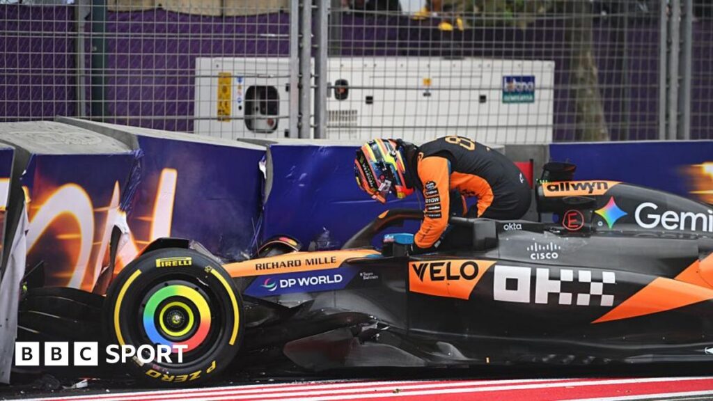 Azerbaijan Grand Prix result: Max Verstappen wins after Oscar Piastri crashes out on first lap