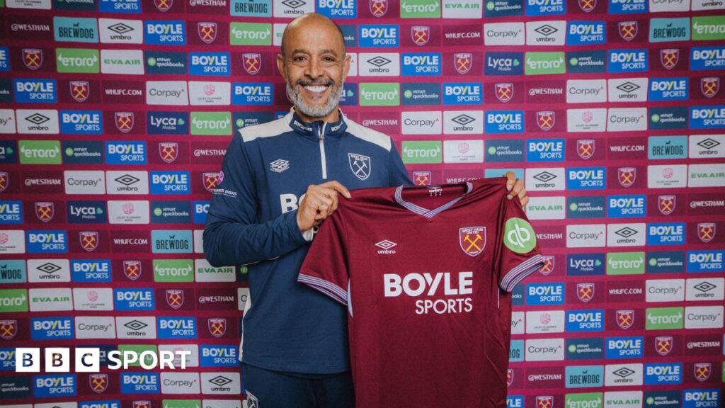 Nuno Espirito Santo: West Ham appoint former Forest manager after sacking Graham Potter