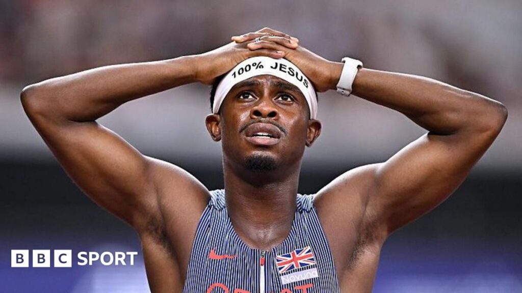 World Athletics Championships: Jeremiah Azu slogan rules reminder