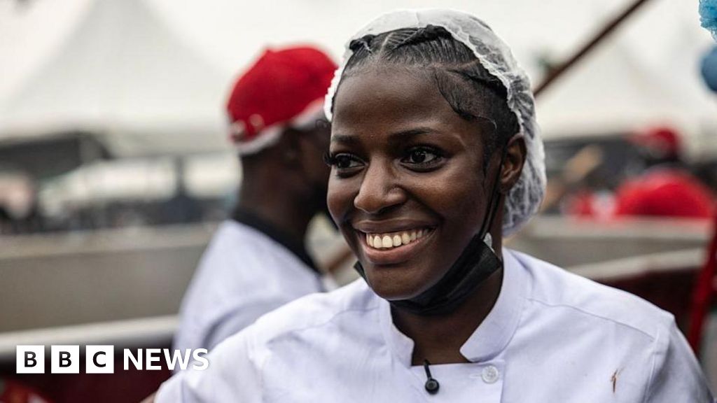 Nigeria’s jollof champion and record-breaking chef