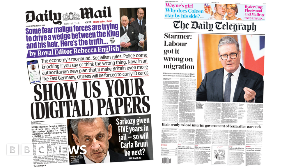 ‘Show us your (digital) papers’ and ‘Blair ready to run Gaza’