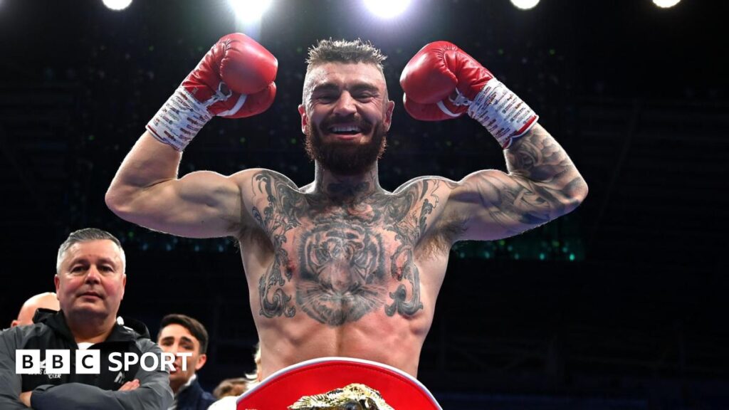 Lewis Crocker: ‘You witnessed a kid who changed his life tonight’ – Belfast fighter on world title win