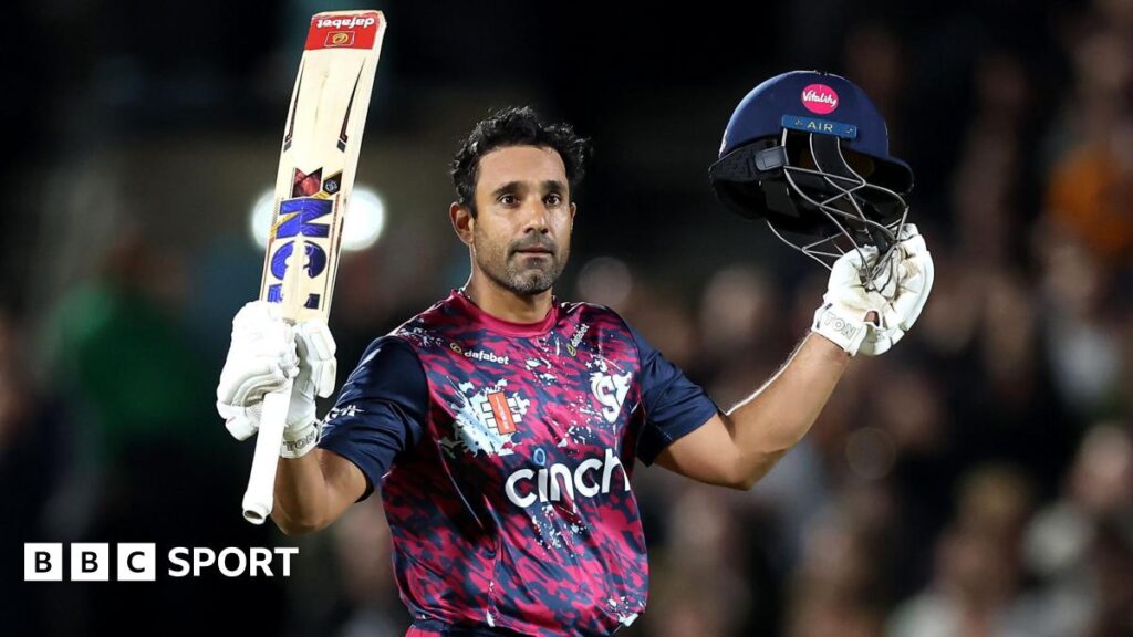 Ravi Bopara century helps Northants beat Surrey to reach T20 Blast Finals Day