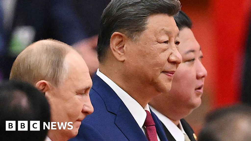 Xi, Putin and Kim show united front as new weapons revealed