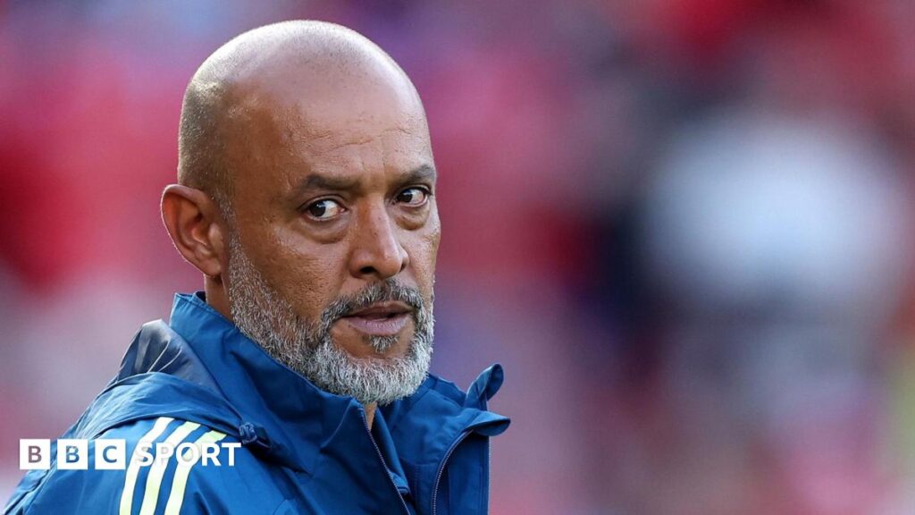 Nottingham Forest boss Nuno Espirito Santo sacked Nottingham Forest boss Nuno Espirito Santo sacked