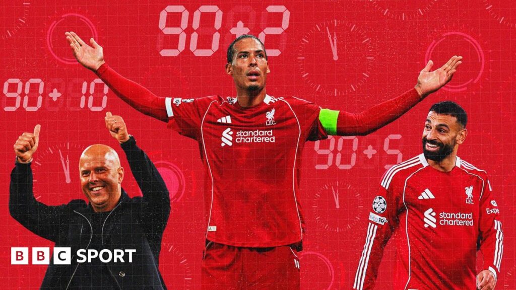 Liverpool late winners: Arne Slot’s team’s goals analysed with data