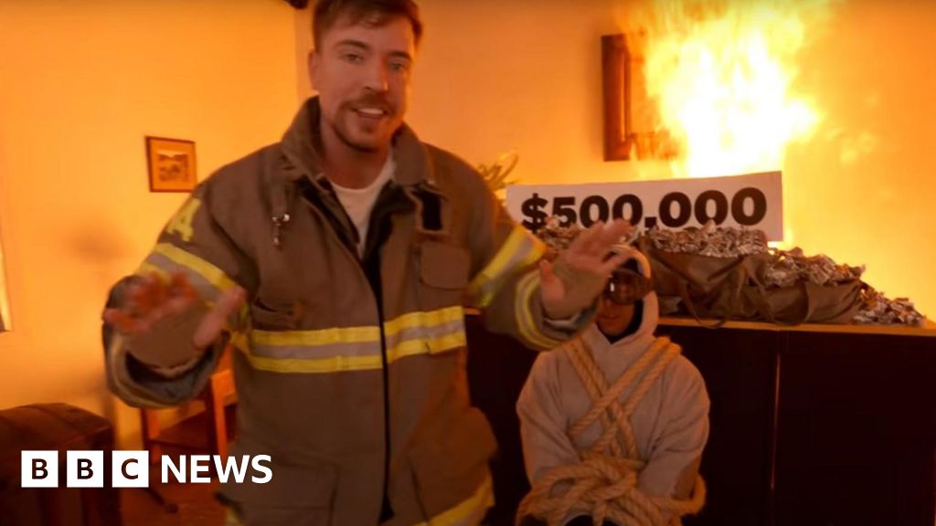 MrBeast defends trapping man in burning building for chance to win 0,000