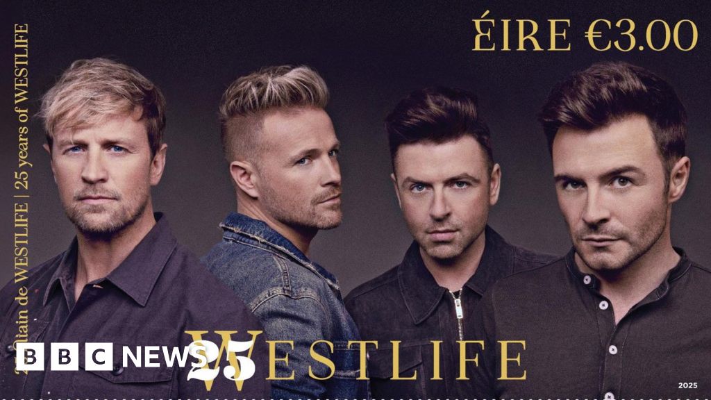 An Post honours band with limited edition stamps