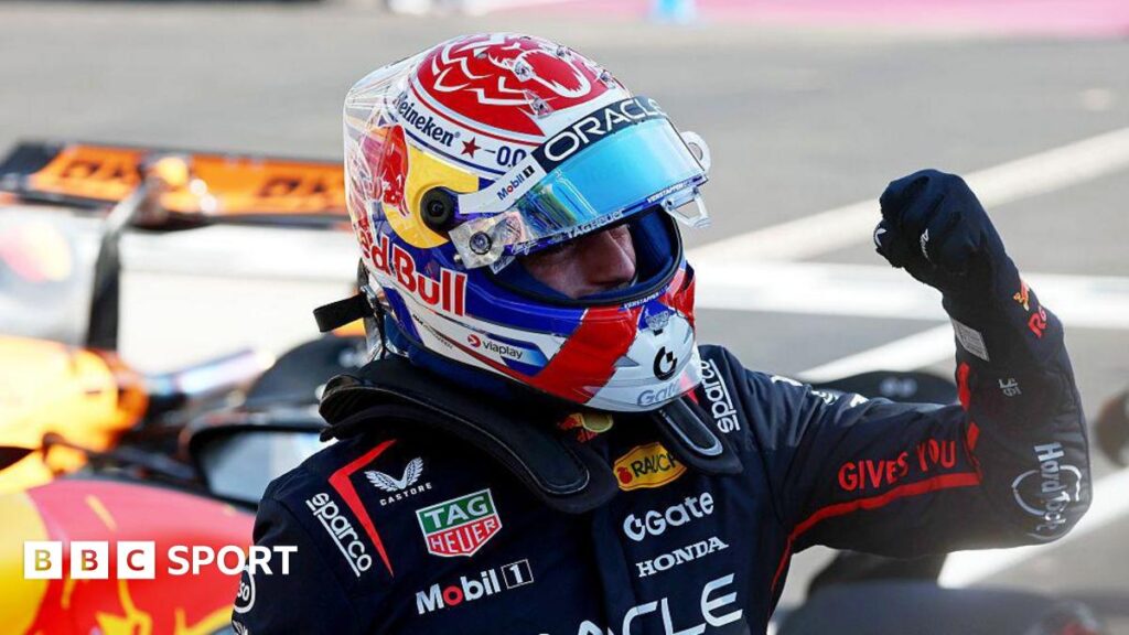 Italian Grand Prix: Max Verstappen takes pole ahead of Lando Norris at Monza