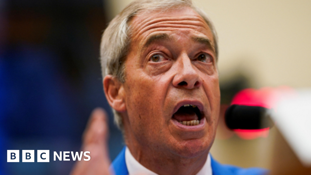 Nigel Farage urges US to oppose UK on free speech laws