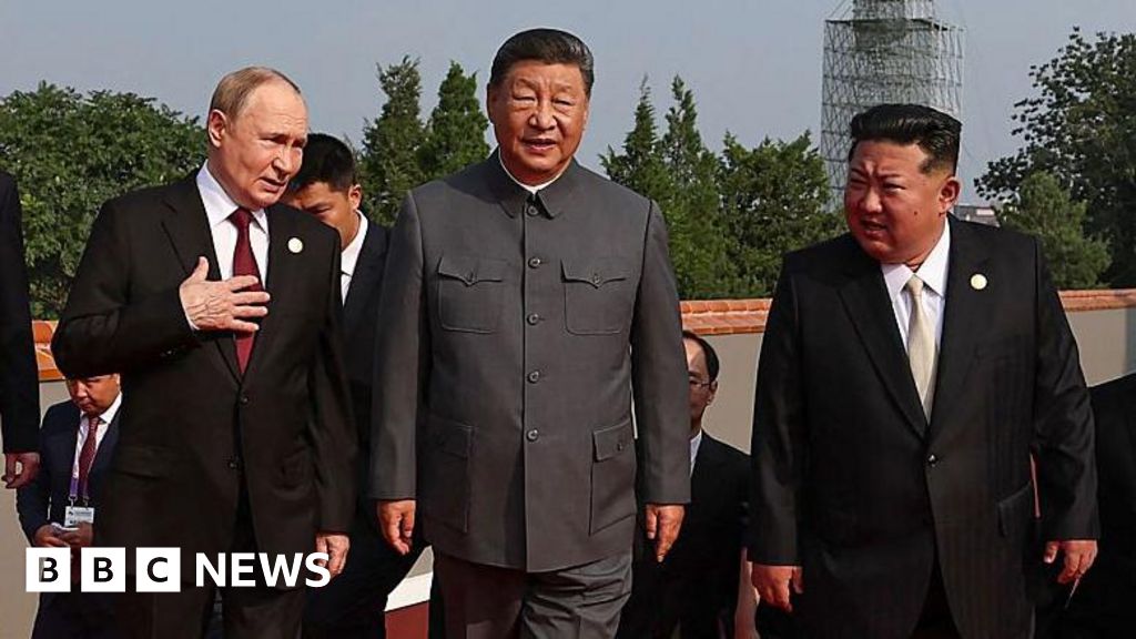 China parade shows Xi as global leader, with military to rival US