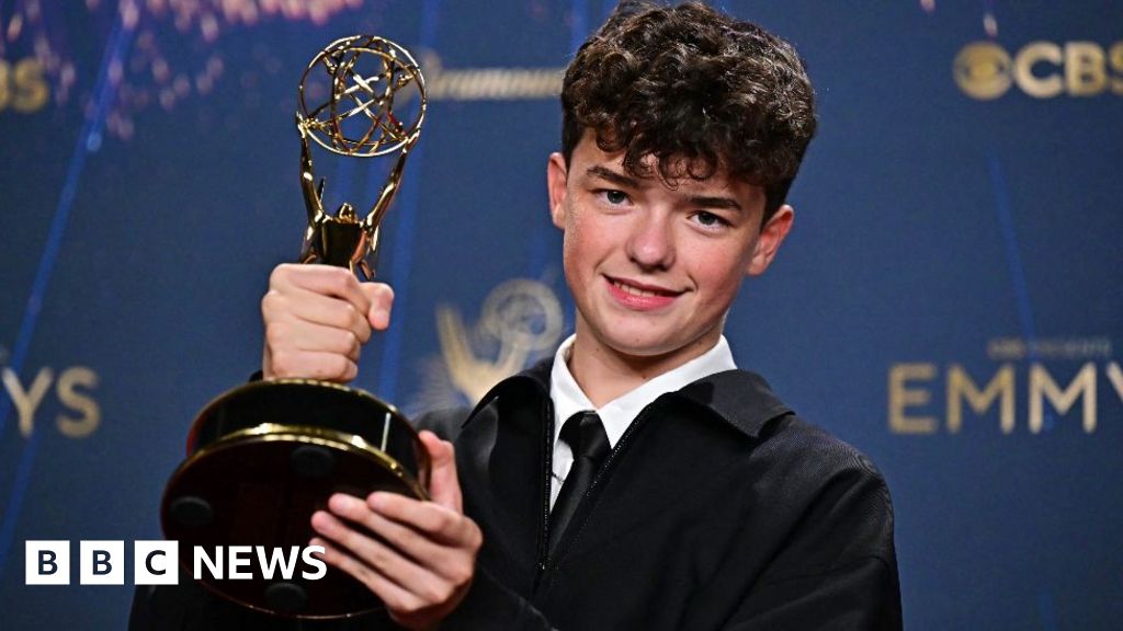 Adolescence star Owen Cooper makes Emmys history as youngest ever male winner