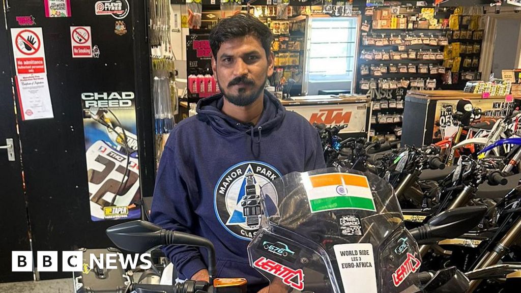 Motorbike gifted to round-the-world trip Nottingham theft victim