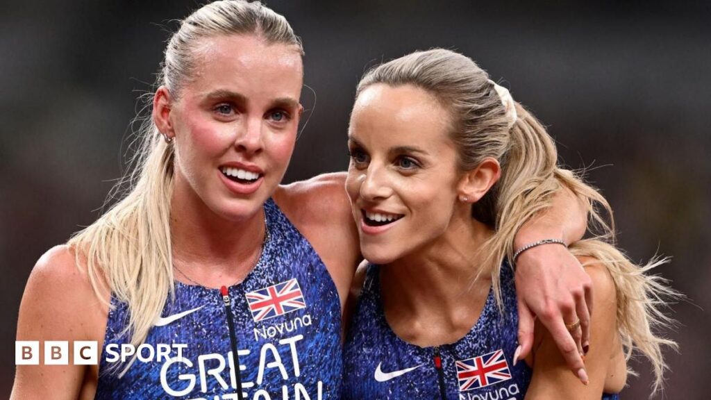 Georgia Hunter Bell leads Keely Hodgkinson to British medal double in 800m final at World Athletics Championships
