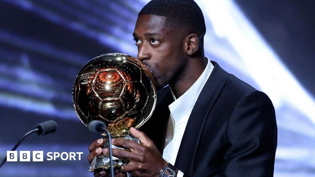 Ousmane Dembele wins Ballon d’Or: Paris St-Germain forward wins award Ousmane Dembele wins Ballon d’Or: Paris St-Germain forward wins award