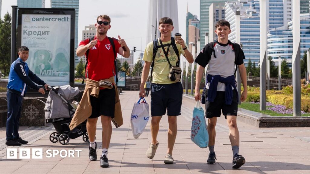 Kazakhstan v Wales: Horse riding and eating horse ‘four ways’ – Wales fans in Astana