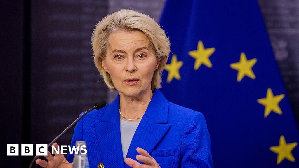 EU chief von der Leyen’s plane hit by suspected Russian GPS interference