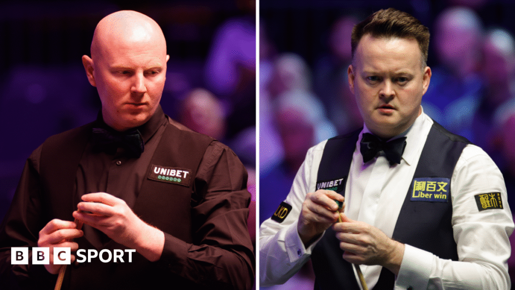 British Open: Anthony McGill beats John Higgins to set up final against Shaun Murphy British Open: Anthony McGill beats John Higgins to set up final against Shaun Murphy