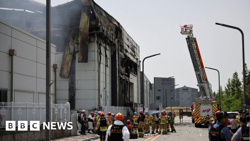 Boss jailed over deadly fire at South Korea battery plant Boss jailed over deadly fire at South Korea battery plant