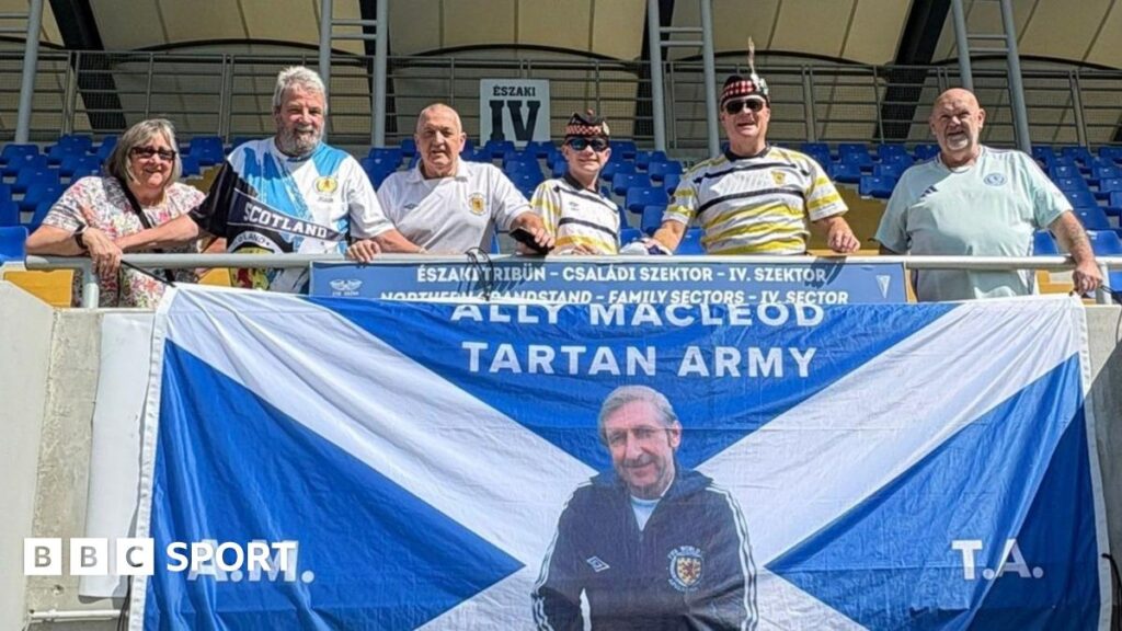 Scotland fans travel 830 miles for game behind closed doors