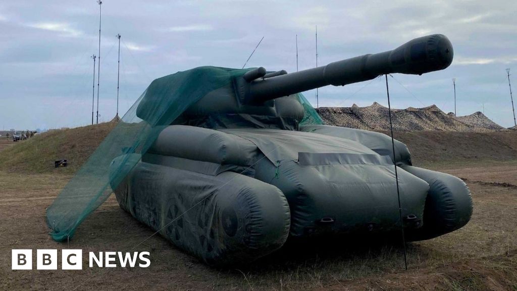Inflatable tanks and flat-pack guns