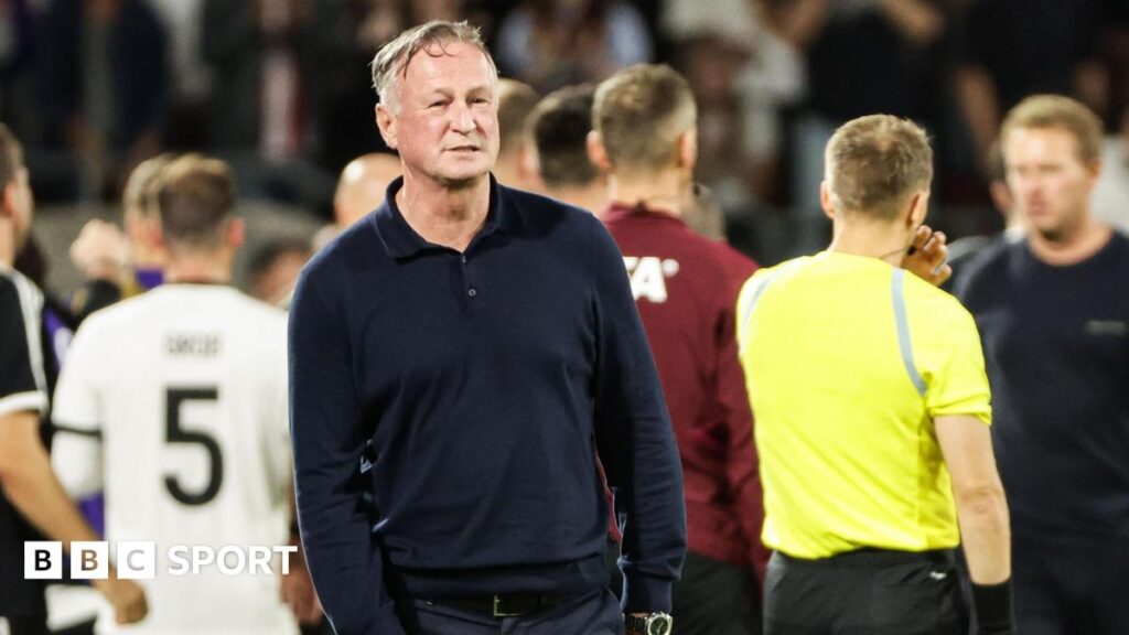 Germany 3-1 Northern Ireland: ‘Real sense of disappointment’ – Michael O’Neill on Germany loss Germany 3-1 Northern Ireland: ‘Real sense of disappointment’ – Michael O’Neill on Germany loss