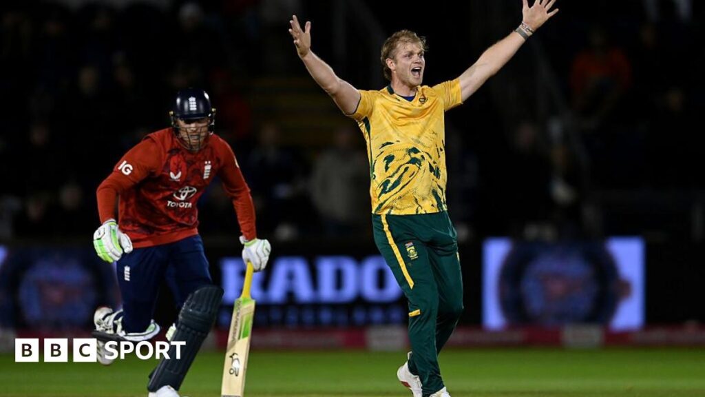 England vs South Africa: Tourists win rain-affected opening T20 in Cardiff England vs South Africa: Tourists win rain-affected opening T20 in Cardiff
