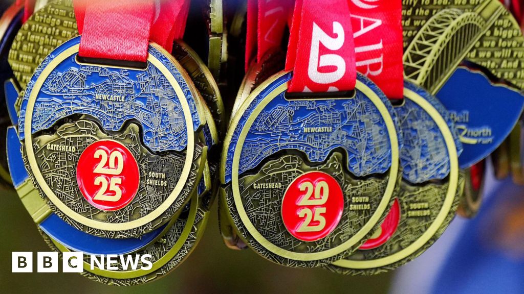 Great North Run error medals listed for £5,000 on eBay and Vinted