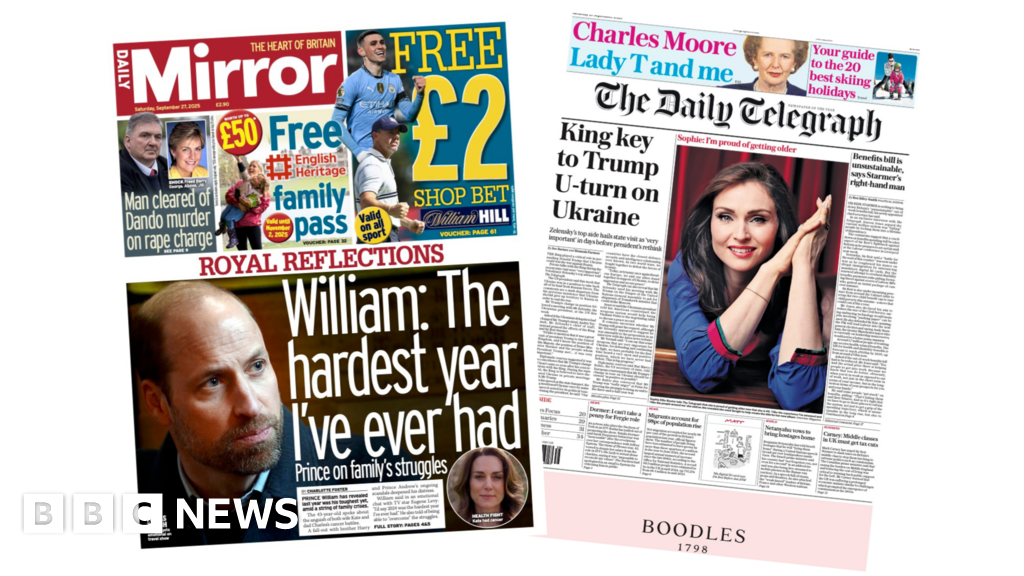 Prince William’s ‘hardest year’ and ‘King key to Trump U-turn’